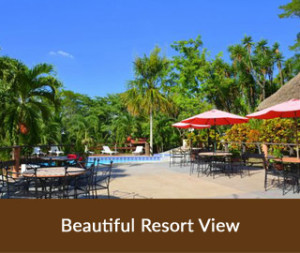 Luxury Resort view